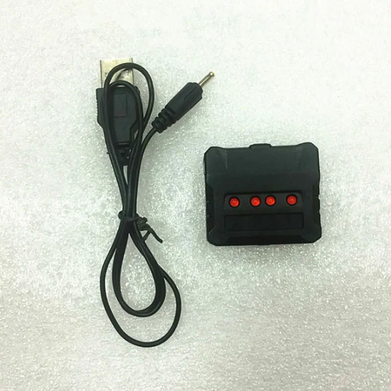 1 charge 4 Charger 3.7V lithium battery balance charger 1S H107D small four-axis | Электроника