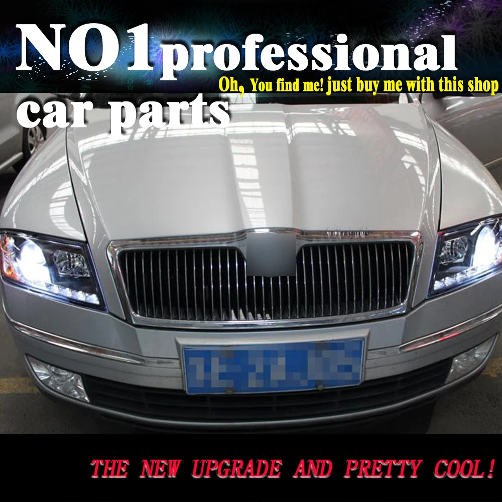 car accessories for Skoda Octavia Headlights 2005-2009 Octavia LED Headlight DRL Lens Double Beam H7 HID Xenon bi xenon lens
car accessories for Skoda Octavia Headlights 2005-2009 Octavia LED Headlight DRL Lens Double Beam H7 HID Xenon bi xenon lens