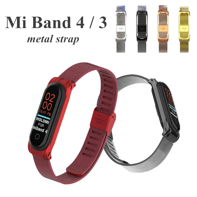 Металлический браслет Mi Band 4 3, браслет на запястье 4 3 NFC, браслеты из нержавеющей стали MiBand 4 3, браслет на запястье для Xiaomi MiBand
Металлический браслет Mi Band 4 3, браслет на запястье 4 3 NFC, браслеты из нержавеющей стали MiBand 4 3, браслет на запястье для Xiaomi MiBand