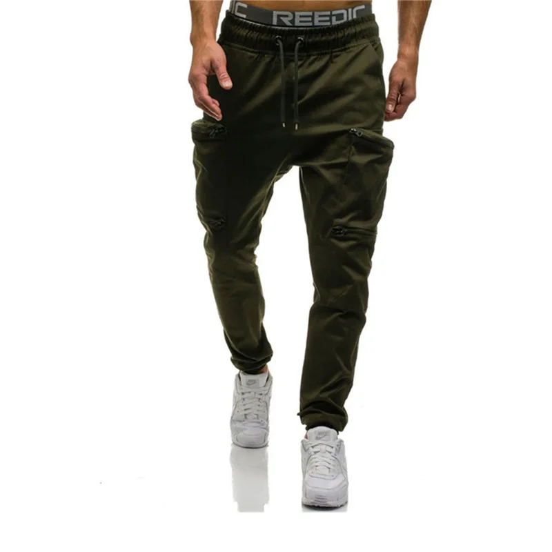 Весна Осень 2021 мужские брюки карго iSurvivor повседневные модные облегающие карандаш