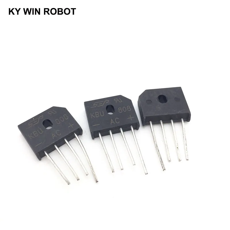 5 шт. 8A 800V DIP 4 диодный мост выпрямитель KBU808|Выпрямители| |
