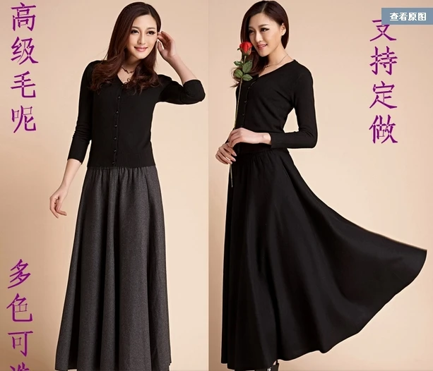 Fashion !!!The New Elastic Waist More Cloth To Keep Warm Flower Skirt Skirt Joker Bust Skirts Qiu Dong Long Skirt
Fashion !!!The New Elastic Waist More Cloth To Keep Warm Flower Skirt Skirt Joker Bust Skirts Qiu Dong Long Skirt