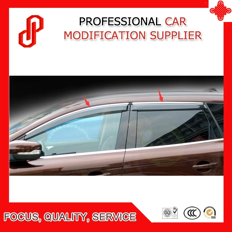 High Quality Injection molding trim vent shade rain sun wind deflector window visor for XC60 2009 10 11 12 13 14 15 16 17 18 19
High Quality Injection molding trim vent shade rain sun wind deflector window visor for XC60 2009 10 11 12 13 14 15 16 17 18 19