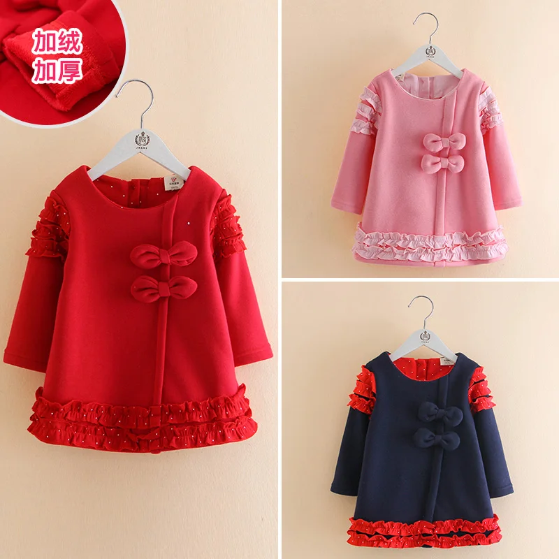 Girls Winter Thickening Plus Velvet Dresses 2022 Autumn 3 4 5 6 7 8 9 10 Years Child Cute Kids Little Kids Baby Girl Bow Dress
Girls Winter Thickening Plus Velvet Dresses 2022 Autumn 3 4 5 6 7 8 9 10 Years Child Cute Kids Little Kids Baby Girl Bow Dress