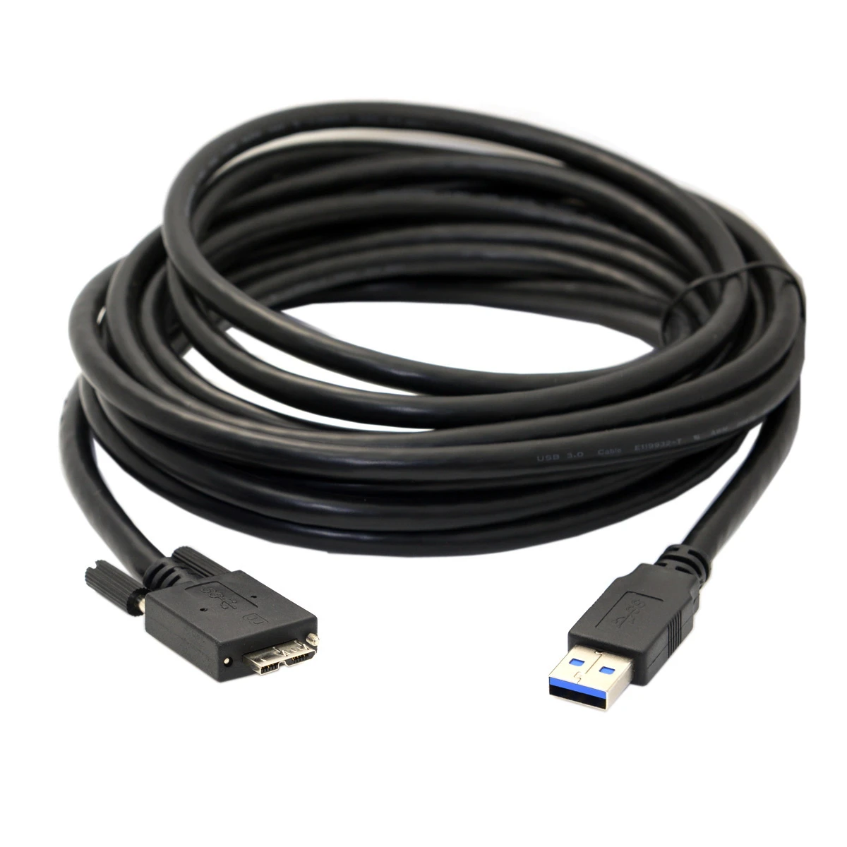 Chenyang 5m USB 3.0 Type A Cable Male to Micro USB 3.0 B Male with Mount Panel Screws for Hard Disk Mobile Phone
Chenyang 5m USB 3.0 Type A Cable Male to Micro USB 3.0 B Male with Mount Panel Screws for Hard Disk Mobile Phone
