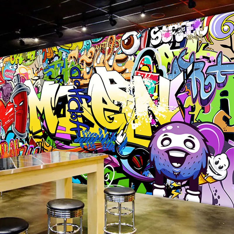 Custom photo wallpaper 3D European style personalized hand drawn graffiti mural Cafe lounge bar street dance wallpaper mural 
Custom photo wallpaper 3D European style personalized hand drawn graffiti mural Cafe lounge bar street dance wallpaper mural