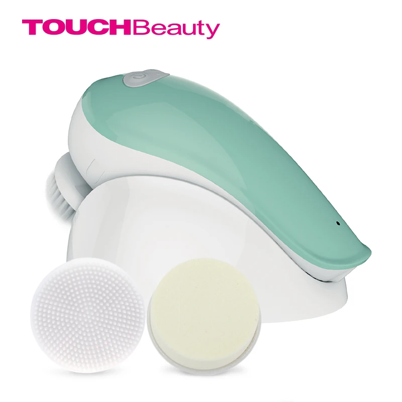 

TOUCHBeauty electric 3 in 1 rotating facial cleansing brush for all skin, 360 Clockwise and count-Clockwise face brush TB-1282A