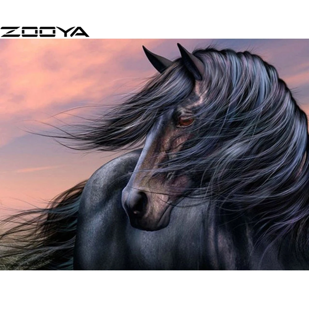 Diamond Painting Cross-Stitch Kits Diamond Embroidery Home Decor Mosaic Rhinestone Painting Black Horse Picture Needlework R1480
Diamond Painting Cross-Stitch Kits Diamond Embroidery Home Decor Mosaic Rhinestone Painting Black Horse Picture Needlework R1480