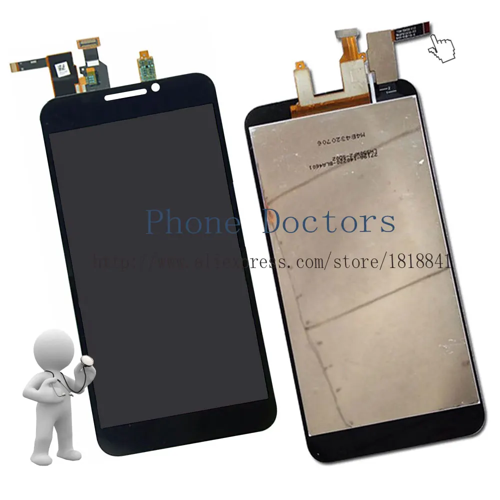 5 ''Full ЖК дисплей + Сенсорный экран дигитайзер в сборе для zte Grand S2 S251 S291 S252 S221