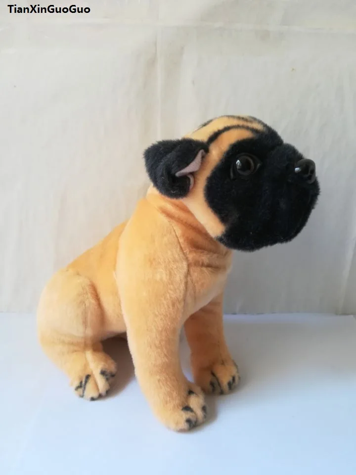 about 25x20cm lovely squatting dog pug soft doll plush toy baby toy Christmas gift w0880
about 25x20cm lovely squatting dog pug soft doll plush toy baby toy Christmas gift w0880
