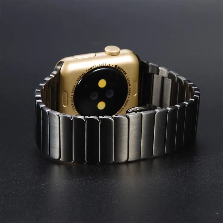 TOP Quality Black Silver Link Bracelet For Apple Watch Band 42mm 38mm Made By 316L Stainless Steel With extra Two Links As Gifts
TOP Quality Black Silver Link Bracelet For Apple Watch Band 42mm 38mm Made By 316L Stainless Steel With extra Two Links As Gifts