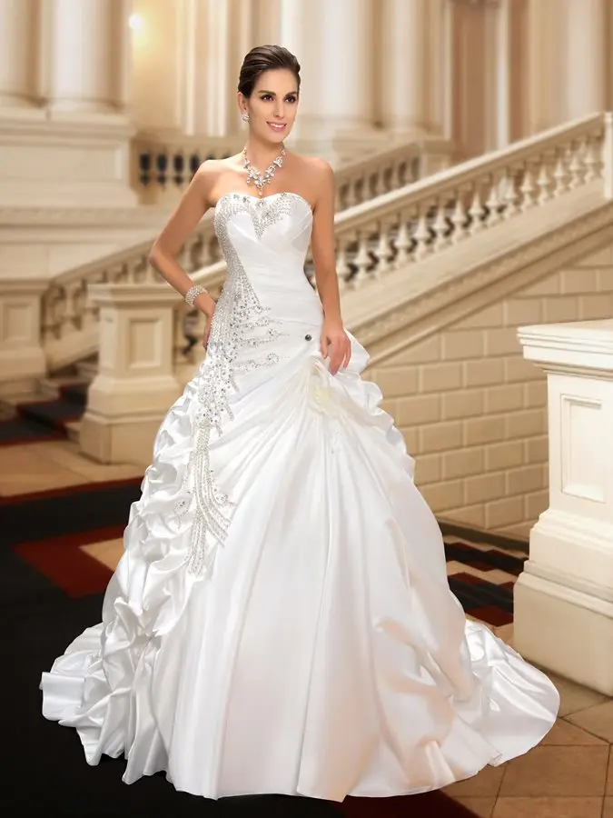 2019 элегантные свадебные платья свадебное платье Vestios De Noiva Gows бальное Кристалл