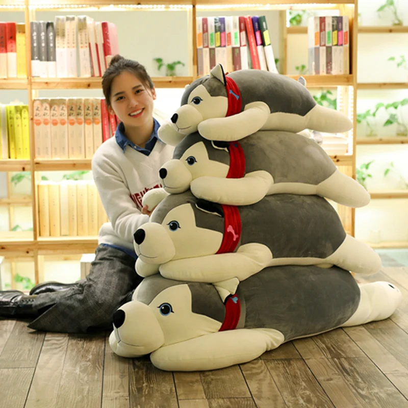 75cm Cute Lifelike Siberian Husky Dog Plush Stuffed Animal Toys Dolls Plush Pillow Cushion Pet Dog Baby Kids Gifts
75cm Cute Lifelike Siberian Husky Dog Plush Stuffed Animal Toys Dolls Plush Pillow Cushion Pet Dog Baby Kids Gifts