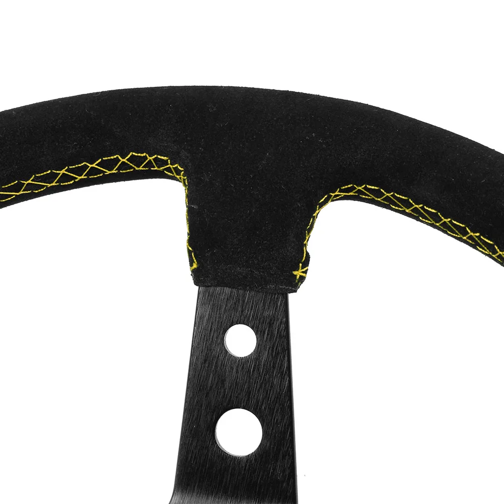 RASTP-Universal 14 inches 350mm Car Sport Steering Wheel Racing Type Suede Leather with Logo RS-STW011
RASTP-Universal 14 inches 350mm Car Sport Steering Wheel Racing Type Suede Leather with Logo RS-STW011