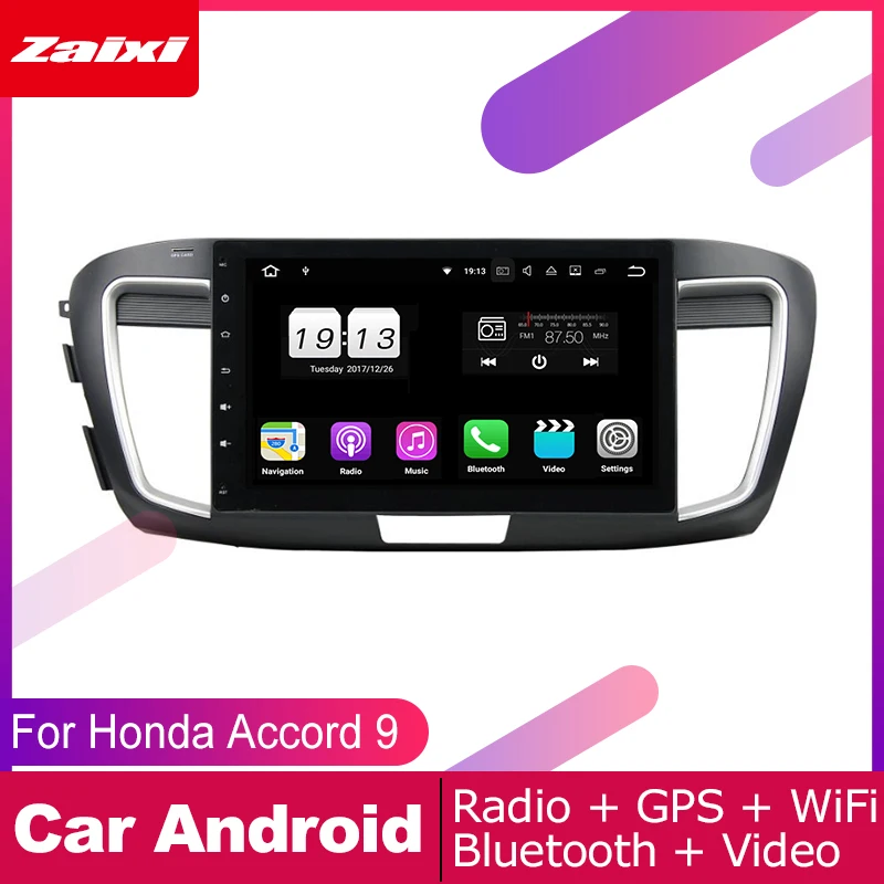 Автомобильный мультимедийный плеер Android для Honda Accord 9 2013 ~ 2017, автомобильная система GPS-навигации, экран радио, стерео, 2 DIN дисплей
Автомобильный мультимедийный плеер Android для Honda Accord 9 2013 ~ 2017, автомобильная система GPS-навигации, экран радио, стерео, 2 DIN дисплей