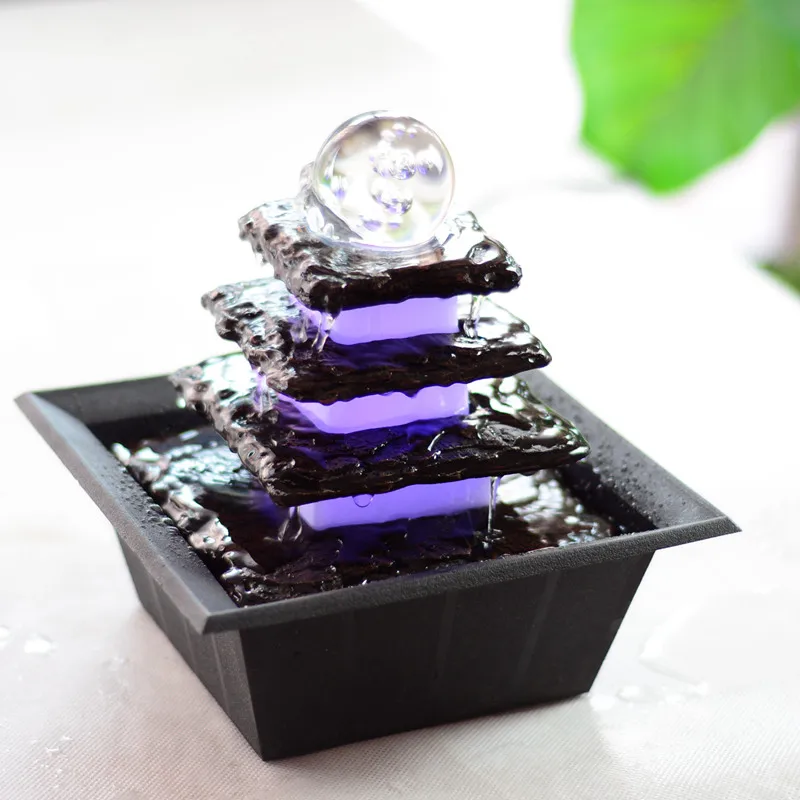 110V-240V Small Water Fountain Waterscape Feng Shui Living Room Ornaments Lucky Home Decoration Rockery Bonsai Creative Gift
110V-240V Small Water Fountain Waterscape Feng Shui Living Room Ornaments Lucky Home Decoration Rockery Bonsai Creative Gift