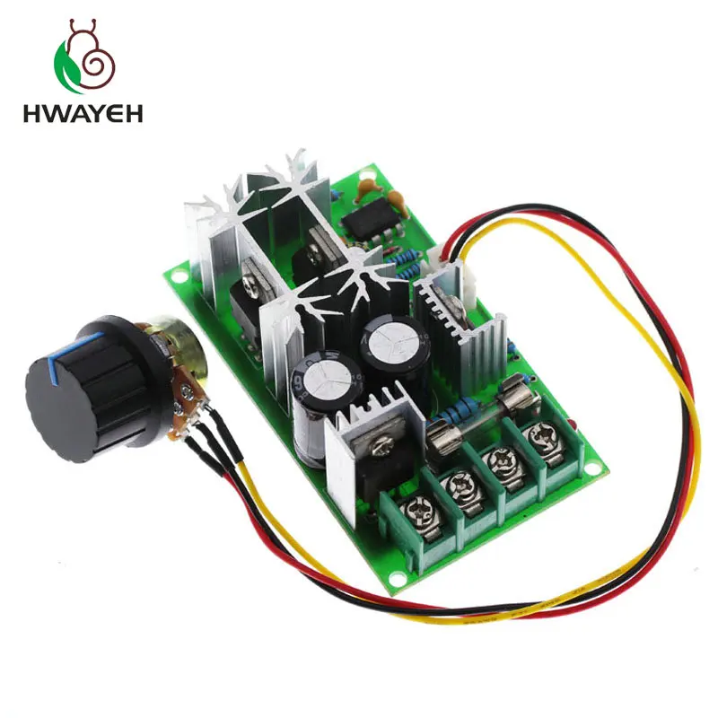 DC10-60V 12V 24V Motor Speed Control Regulator PWM Motor Speed Controller Switch 20A Current Regulator High Power Drive Module
DC10-60V 12V 24V Motor Speed Control Regulator PWM Motor Speed Controller Switch 20A Current Regulator High Power Drive Module