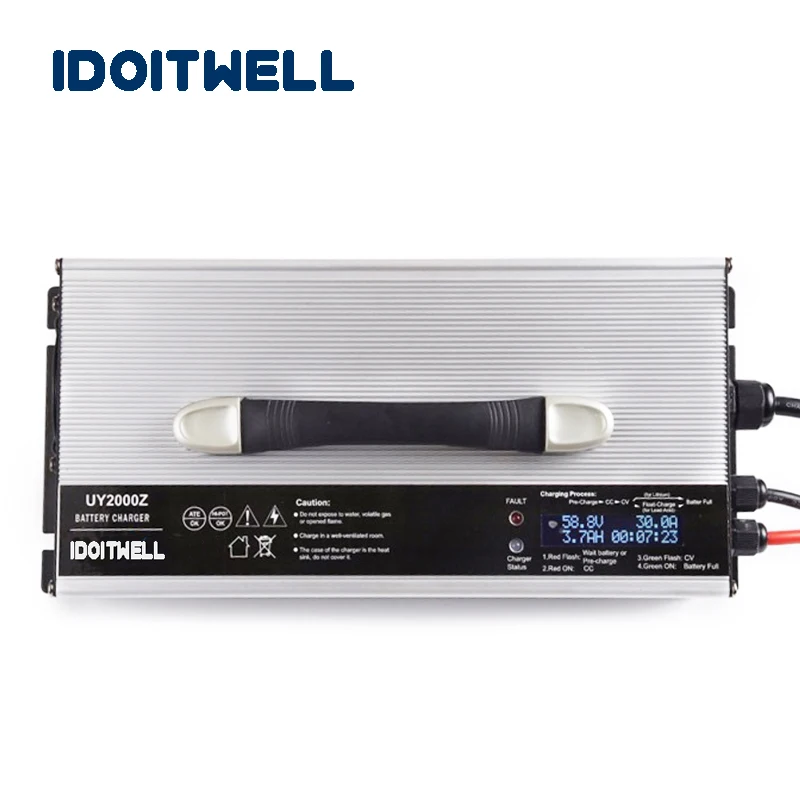 Customized adjustable current 36V battery charger 36 volt 40A 35A 30A intelligent battery charger for lithium lifepo4 lead acid
Customized adjustable current 36V battery charger 36 volt 40A 35A 30A intelligent battery charger for lithium lifepo4 lead acid