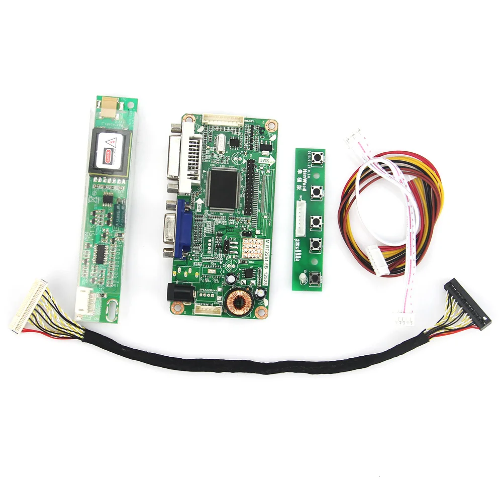 Плата драйвера контроллера VGA + DVI M.R2261 M.RT2281 LCD светодиодный для лампочек LP154W02(TL) LTN170WP-L02 LVDS 1680x1050
Плата драйвера контроллера VGA + DVI M.R2261 M.RT2281 LCD светодиодный для лампочек LP154W02(TL) LTN170WP-L02 LVDS 1680x1050