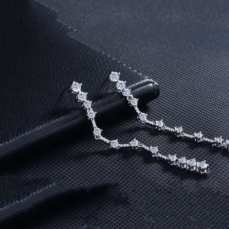 Super Long Linear Chain Drop Earrings Full Rhinestone Hook Dangle Earrings Linear Dangle Tassel Earrings For Women
Super Long Linear Chain Drop Earrings Full Rhinestone Hook Dangle Earrings Linear Dangle Tassel Earrings For Women