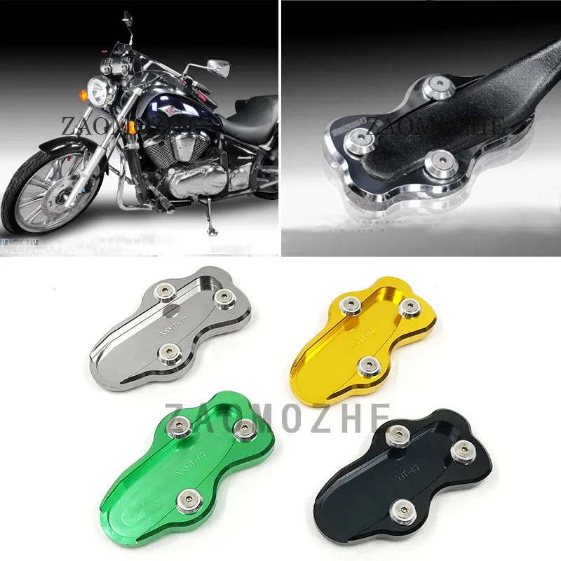 Для Kawasaki VN900 CLASSIC 2006 2007 2008 2009 2010-2015 Мотоцикл с ЧПУ алюминиевая часть подножка боковая подставка удлинитель пластина Pad
Для Kawasaki VN900 CLASSIC 2006 2007 2008 2009 2010-2015 Мотоцикл с ЧПУ алюминиевая часть подножка боковая подставка удлинитель пластина Pad