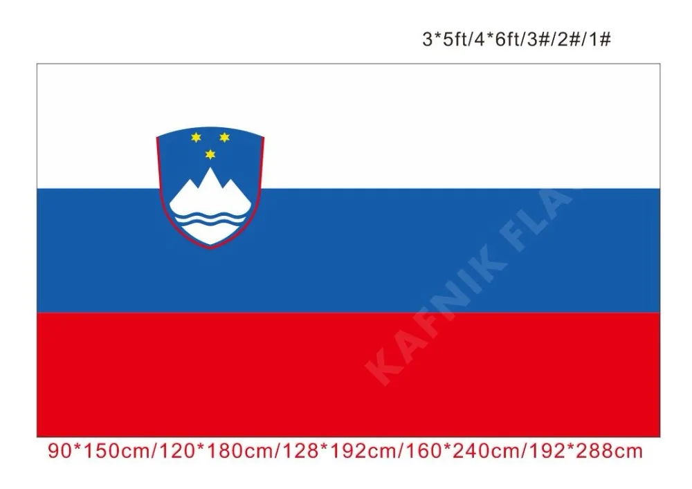 KAFNIK,free shipping 90x150cm/128*192cm/160*240cm/192*288cm big flags Slovenia National Flag for Indoor Outdoor Decorative
KAFNIK,free shipping 90x150cm/128*192cm/160*240cm/192*288cm big flags Slovenia National Flag for Indoor Outdoor Decorative