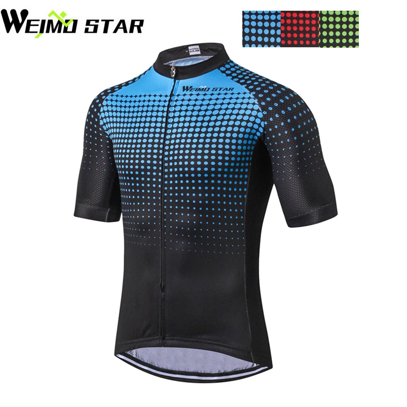 WEIMOSTAR PRO Summer Men's Cycling Jersey Breathable Ropa Ciclismo Short Sleeve Bicycle Bike Jersey Shirts Sports Wear 3-Colors
WEIMOSTAR PRO Summer Men's Cycling Jersey Breathable Ropa Ciclismo Short Sleeve Bicycle Bike Jersey Shirts Sports Wear 3-Colors