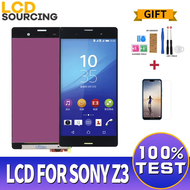 5,2 "дюймовый ЖК-дисплей для Sony Xperia Z3, сенсорный экран, дигитайзер, для сборки, запасные части для SONY Xperia Z3 D6603 D6683 D6653 с ЖК-дисплеем
5,2 "дюймовый ЖК-дисплей для Sony Xperia Z3, сенсорный экран, дигитайзер, для сборки, запасные части для SONY Xperia Z3 D6603 D6683 D6653 с ЖК-дисплеем