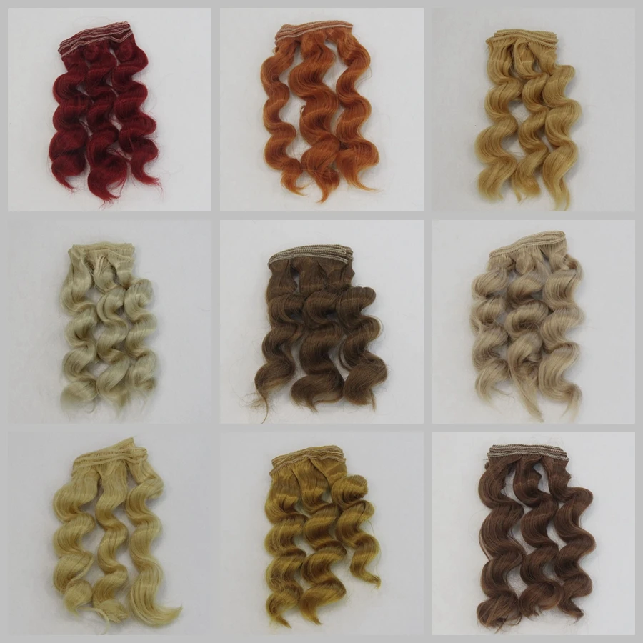15cm Doll Hair For 1/3 1/4 1/6 BJD Diy Doll Natural Wavy Doll Wigs Milk Silk Wig Heat Resistant High Temperature Doll Hair
15cm Doll Hair For 1/3 1/4 1/6 BJD Diy Doll Natural Wavy Doll Wigs Milk Silk Wig Heat Resistant High Temperature Doll Hair