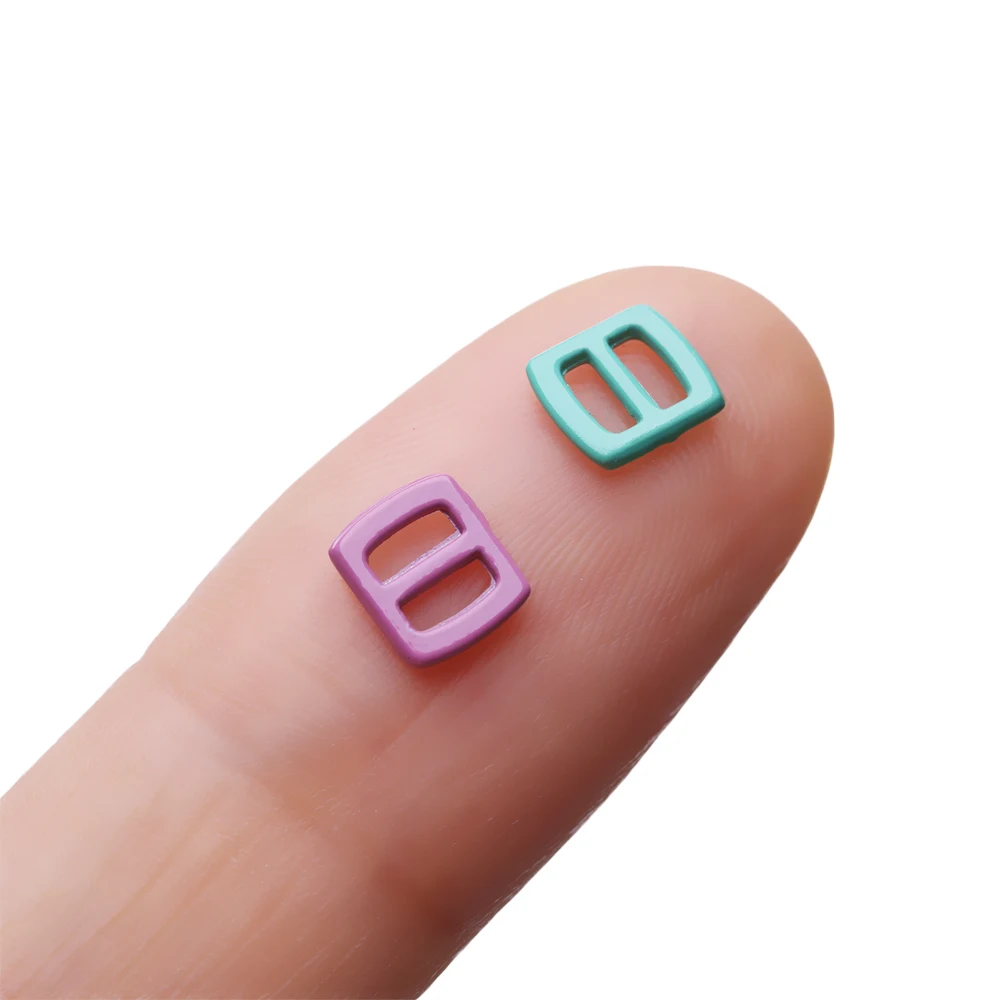 High quality 10pcs Newest 5*6mm Mini Ultra-small Tri-glide Belt Buckle Doll Bags Buckles Diy Doll Buttons Shoes Accessories
High quality 10pcs Newest 5*6mm Mini Ultra-small Tri-glide Belt Buckle Doll Bags Buckles Diy Doll Buttons Shoes Accessories