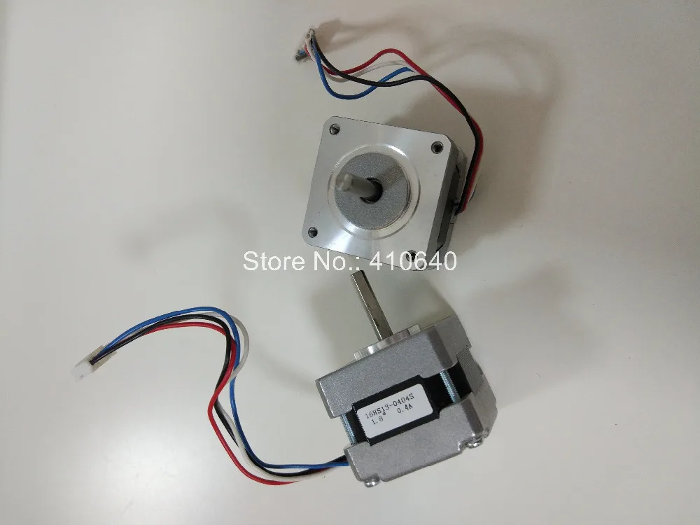1 piece FREE SHIPPING stepper motor 16HS13-0404S L 34 mm Nema16 with 1.8 deg 0.4 A 21 N.cm and bipolar 4 lead wires
1 piece FREE SHIPPING stepper motor 16HS13-0404S L 34 mm Nema16 with 1.8 deg 0.4 A 21 N.cm and bipolar 4 lead wires
