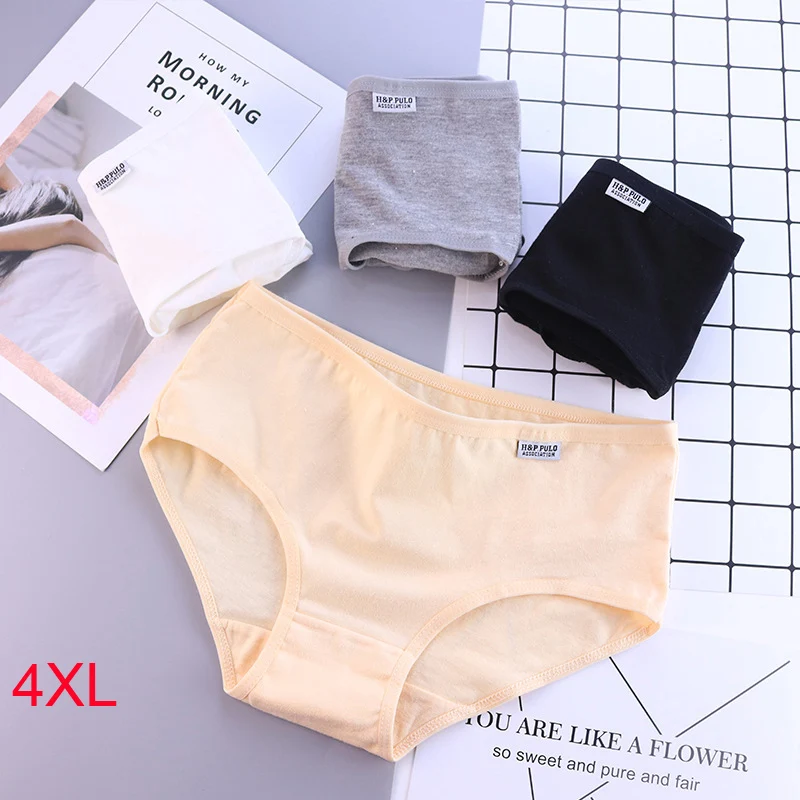 Cotton Panties For Women Ladies Solid Underwear Plus Size Briefs Girls Comfortable Seamless Underpant Shorts Sexy Lingerie Panty
Cotton Panties For Women Ladies Solid Underwear Plus Size Briefs Girls Comfortable Seamless Underpant Shorts Sexy Lingerie Panty