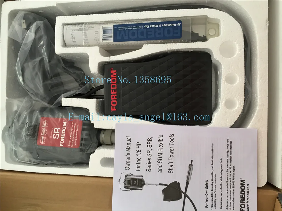 FOREDOM SR гибкий вал 1/6HP гибкого вала двигателя 230 В FLEXSHAFT роторный мотор ювелирные изделия шлифовальные машины
FOREDOM SR гибкий вал 1/6HP гибкого вала двигателя 230 В FLEXSHAFT роторный мотор ювелирные изделия шлифовальные машины