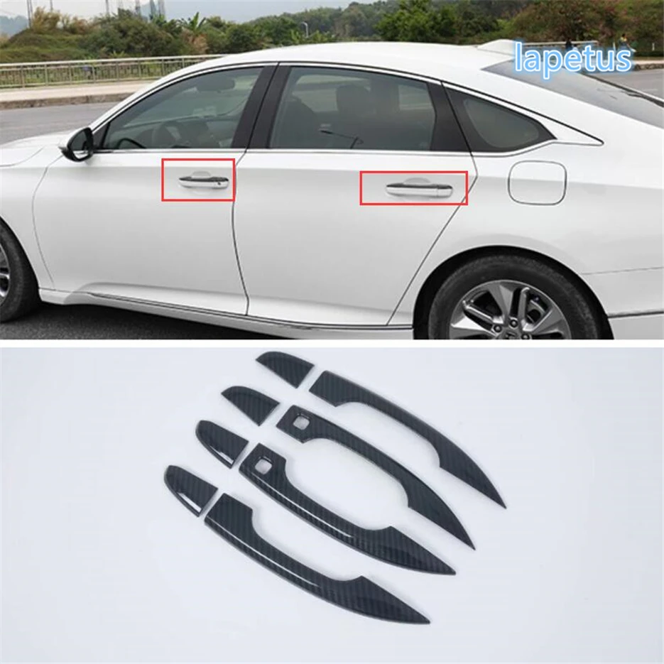 Зажим для боковой дверной ручки Lapetus декоративная рамка обшивка подходит Honda Accord