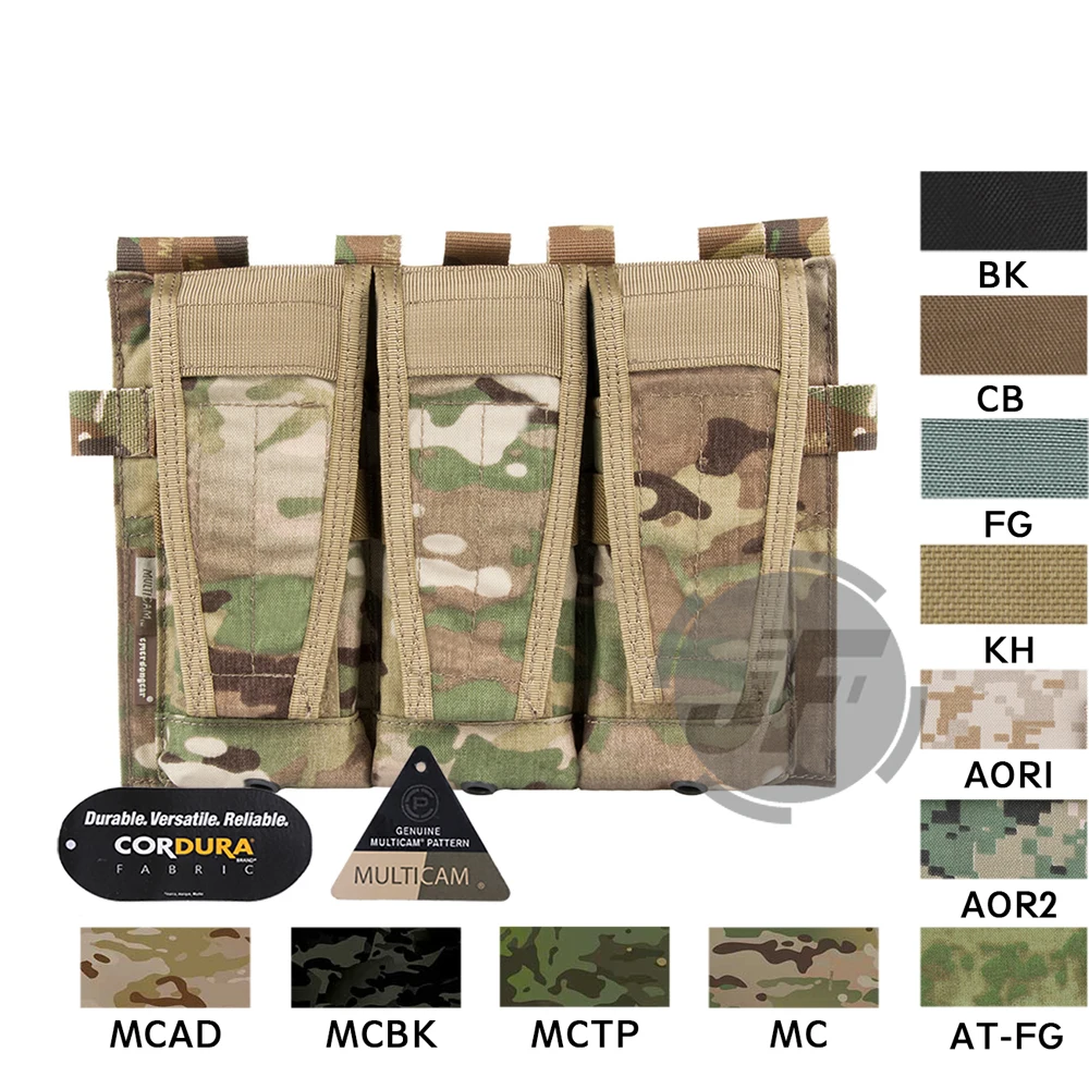 Emerson Tactical AVS Detachable Flap M4 M16 AR15 5.56 .223 Triple Magazine Pouch Emersongear Hook & Loop Mag Holder Ammo Bag -MC
Emerson Tactical AVS Detachable Flap M4 M16 AR15 5.56 .223 Triple Magazine Pouch Emersongear Hook & Loop Mag Holder Ammo Bag -MC