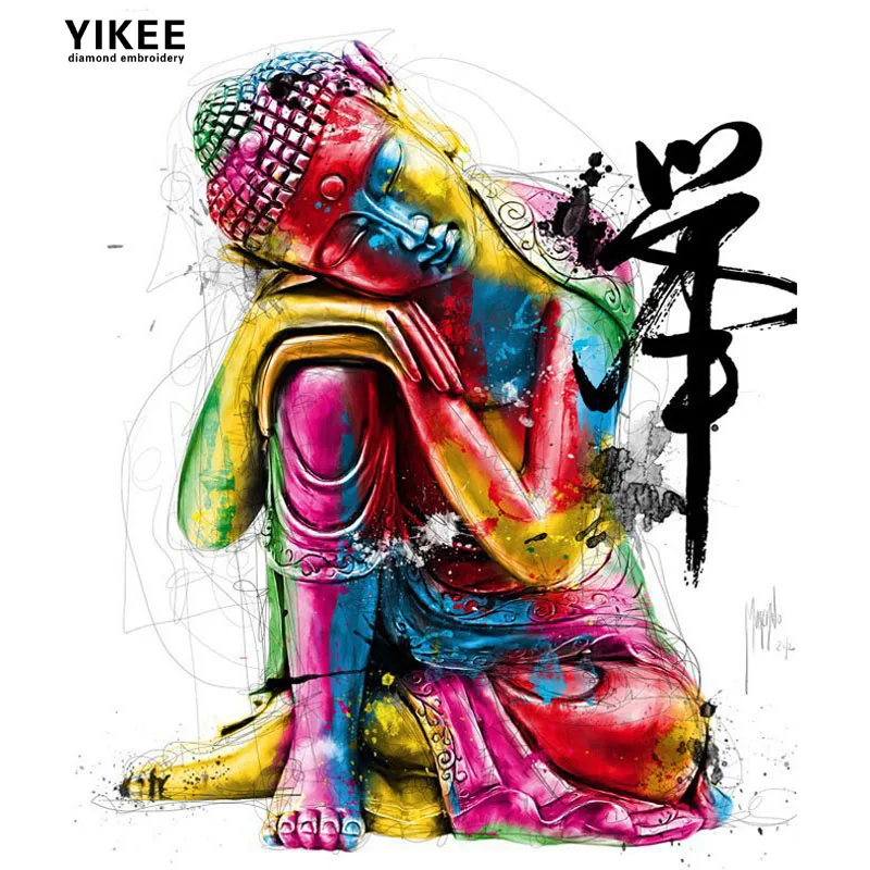YIKEE diamond painting buddha round Handmade Needlework DIY Diamond Embroidery Mosaic Rhinestone Picture a7020
YIKEE diamond painting buddha round Handmade Needlework DIY Diamond Embroidery Mosaic Rhinestone Picture a7020