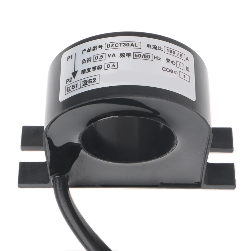 3 Pcs/Set Mini 50A/5A 100A/5A AC Current Transformers CTs 0.5 Class Resin Epoxy Black Electricity Measurement #20/18L
3 Pcs/Set Mini 50A/5A 100A/5A AC Current Transformers CTs 0.5 Class Resin Epoxy Black Electricity Measurement #20/18L