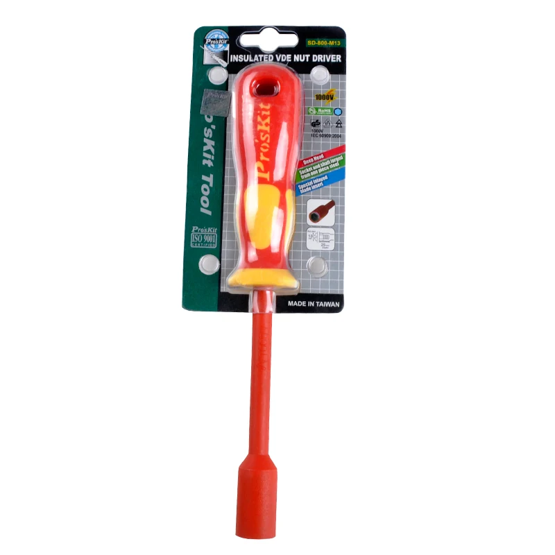 High Voltage Insulation Sleeve Screwdriver Without Magnetic SD-800-M Hex Screwdrivers Screwdriver
High Voltage Insulation Sleeve Screwdriver Without Magnetic SD-800-M Hex Screwdrivers Screwdriver