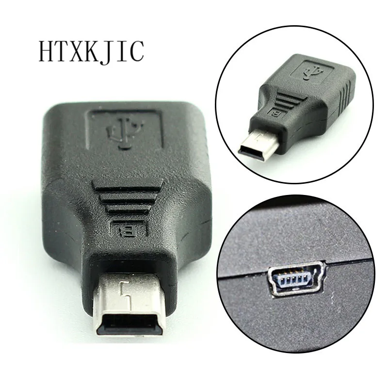 Переходник с Mini USB 2 0 A мама на Micro / B 5 контактный папа хост адаптер OTG до 480 Мбит/с