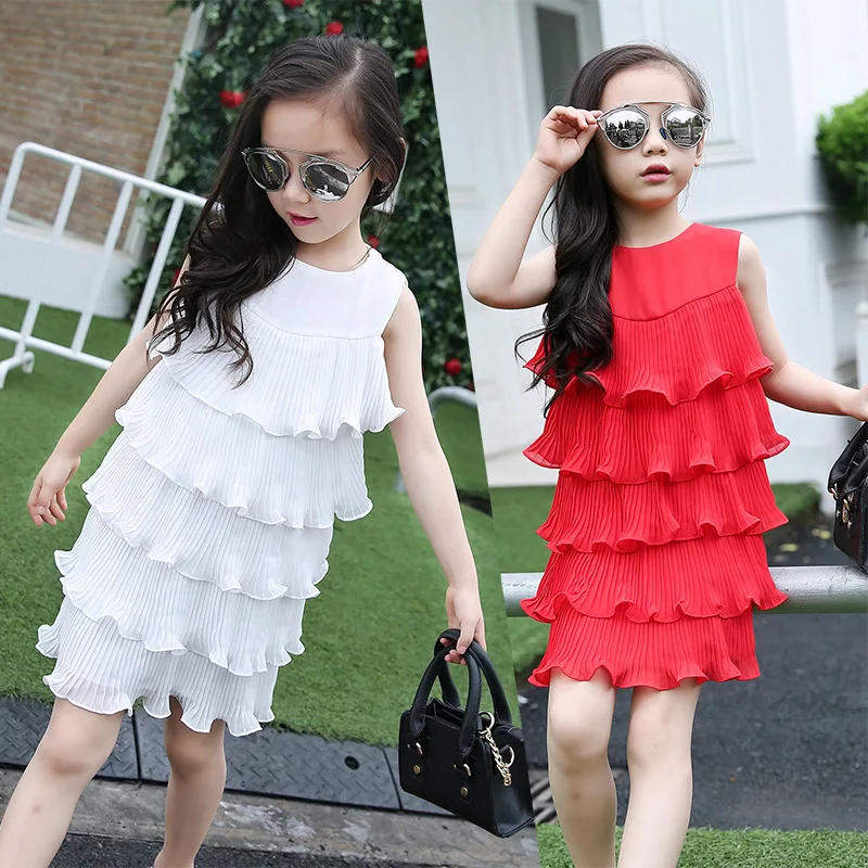 Princess Dresses Girl Sleeveless Solid Cotton Dress Baby Girl Spring Summer Dresses for Girls
Princess Dresses Girl Sleeveless Solid Cotton Dress Baby Girl Spring Summer Dresses for Girls