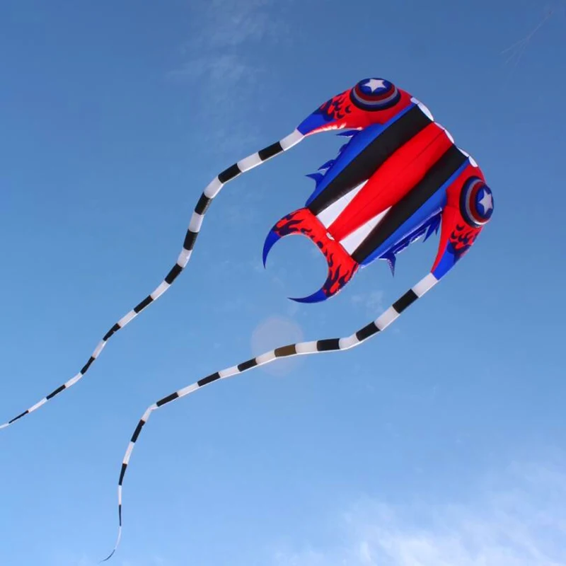 New design free shipping high quality large captain trilobites kite soft kites ripstop nylon fabric kite reel toys flying bar
New design free shipping high quality large captain trilobites kite soft kites ripstop nylon fabric kite reel toys flying bar