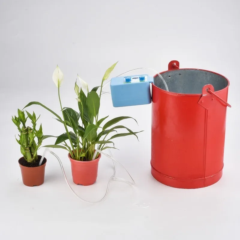NEW Double knob Drip irrigation LED Pump Automatic Watering Dvice Set Plant Watering Timer Garden Home Office Irrigation System
NEW Double knob Drip irrigation LED Pump Automatic Watering Dvice Set Plant Watering Timer Garden Home Office Irrigation System