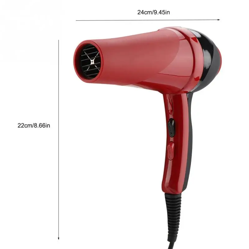 110V/220V 2000W Electric Hair Dryer Hot Cold Wind Hair Blower Dryer Hair Styling Machine with 2 Wind Nozzles
110V/220V 2000W Electric Hair Dryer Hot Cold Wind Hair Blower Dryer Hair Styling Machine with 2 Wind Nozzles