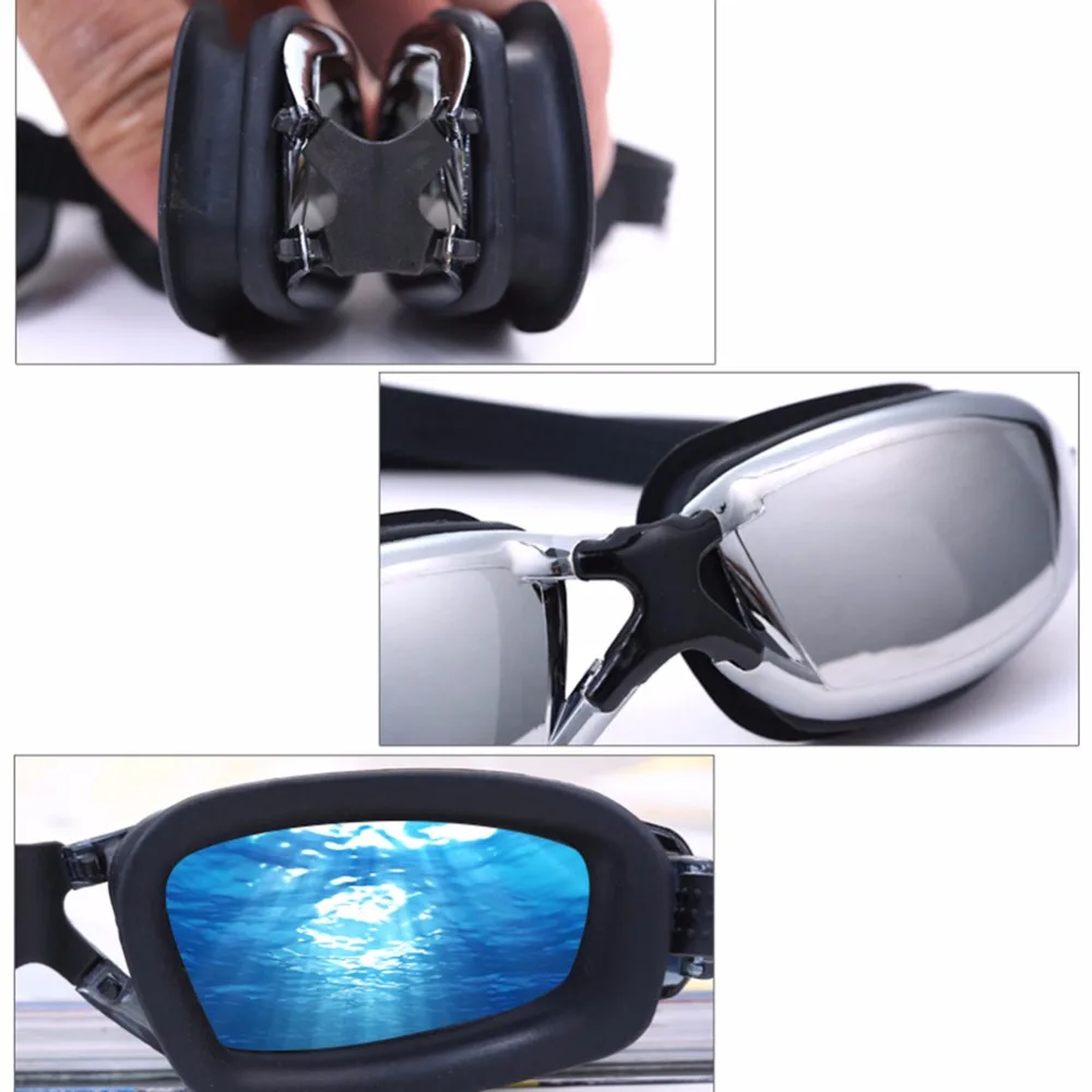 Professional Adult Anti-Fog UV Protect HD Waterproof Swimming Goggles Unisex Swimming Eyewear Adjustable Strip
Professional Adult Anti-Fog UV Protect HD Waterproof Swimming Goggles Unisex Swimming Eyewear Adjustable Strip