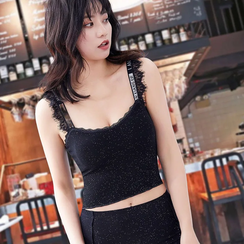 Gypsophila Starry Thread Solid Color Cotton Pad Chest Pad Eyelashes Letter Printed Anti-Glare Vest Anti-Exposure Sports Vest
Gypsophila Starry Thread Solid Color Cotton Pad Chest Pad Eyelashes Letter Printed Anti-Glare Vest Anti-Exposure Sports Vest