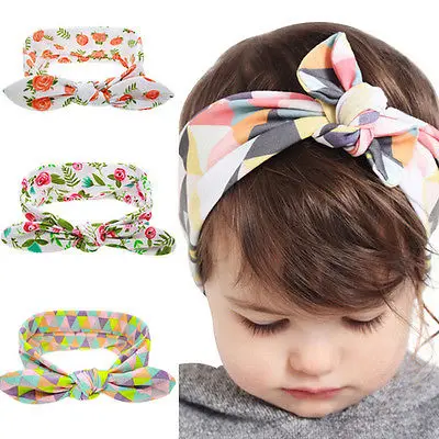 Ободок для волос с цветочным принтом маленьких мальчиков и девочек|hairband floral|hairband