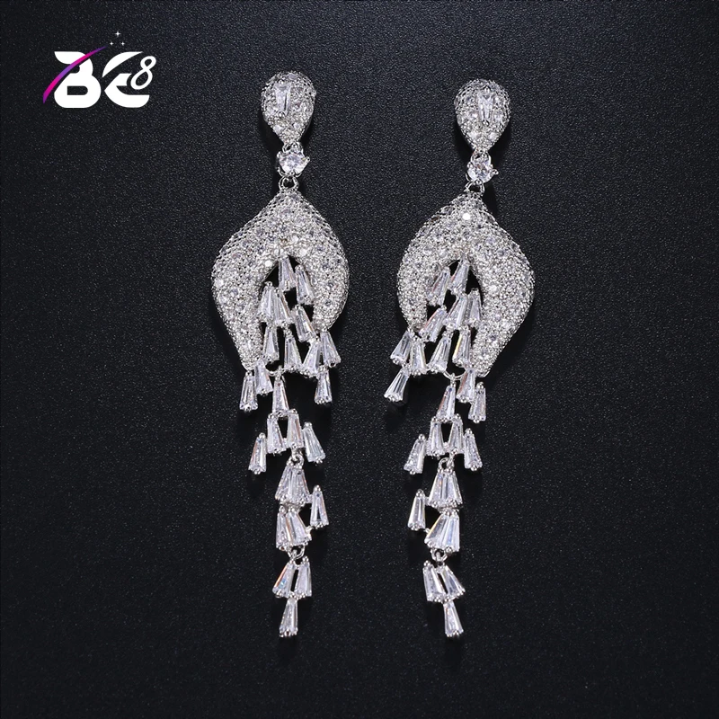 Be 8 Hot Sale New Fashion Crystal Long Drop Dangle Earrings Vintage Wedding Jewelry for Women Birthday Gift E437
Be 8 Hot Sale New Fashion Crystal Long Drop Dangle Earrings Vintage Wedding Jewelry for Women Birthday Gift E437