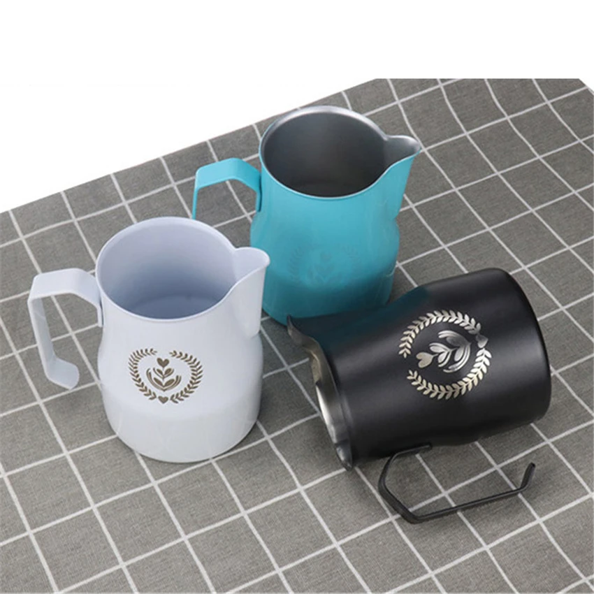500ml 304 Stainless Steel Frothing Pitcher Pull Flower Cup Espresso Cappuccino Art Pitcher Jug Milk Frothers Mug Coffee Tools
500ml 304 Stainless Steel Frothing Pitcher Pull Flower Cup Espresso Cappuccino Art Pitcher Jug Milk Frothers Mug Coffee Tools