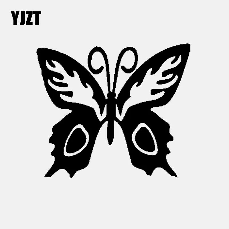 YJZT 13.4CM*11.8CM Butterfly Personality Vinyl Car Stickers Decal Black/Silver C24-0107
YJZT 13.4CM*11.8CM Butterfly Personality Vinyl Car Stickers Decal Black/Silver C24-0107