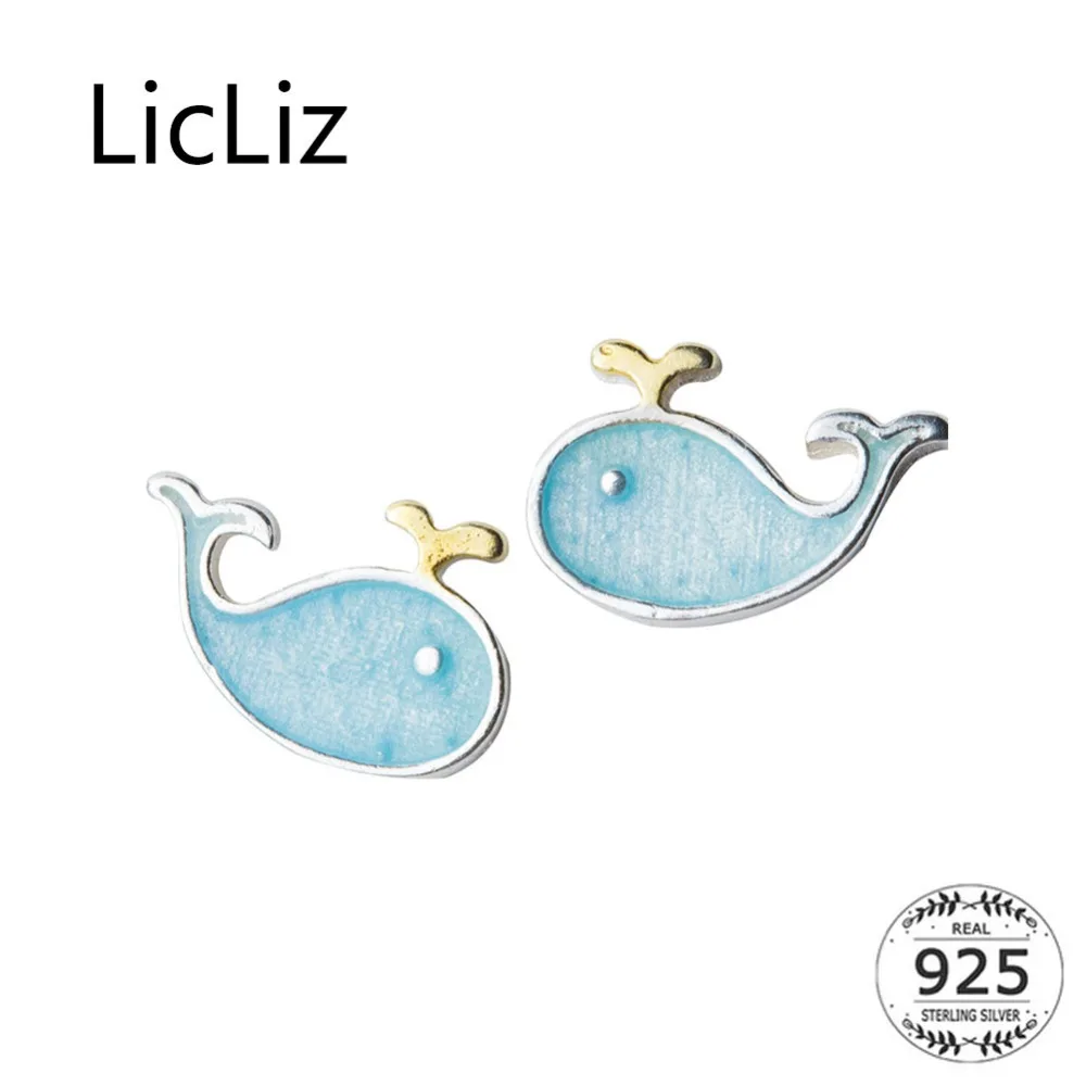 Женские серьги-гвоздики LicLiz, из стерлингового серебра 925 пробы с милым Китом, милые серьги-гвоздики с героями мультфильмов, ювелирные издели...
Женские серьги-гвоздики LicLiz, из стерлингового серебра 925 пробы с милым Китом, милые серьги-гвоздики с героями мультфильмов, ювелирные издели...